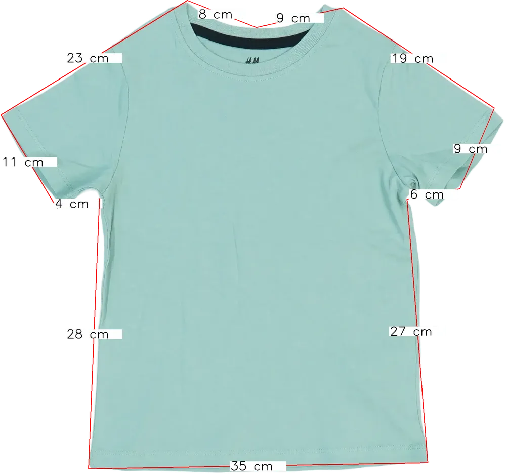 Zöld H&amp;M Póló EU 116 / UK 6 év / US 6 év/S