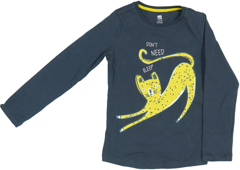 Szürke Hema Pizsama felső EU 128 / UK 8 év / US 8 év/M