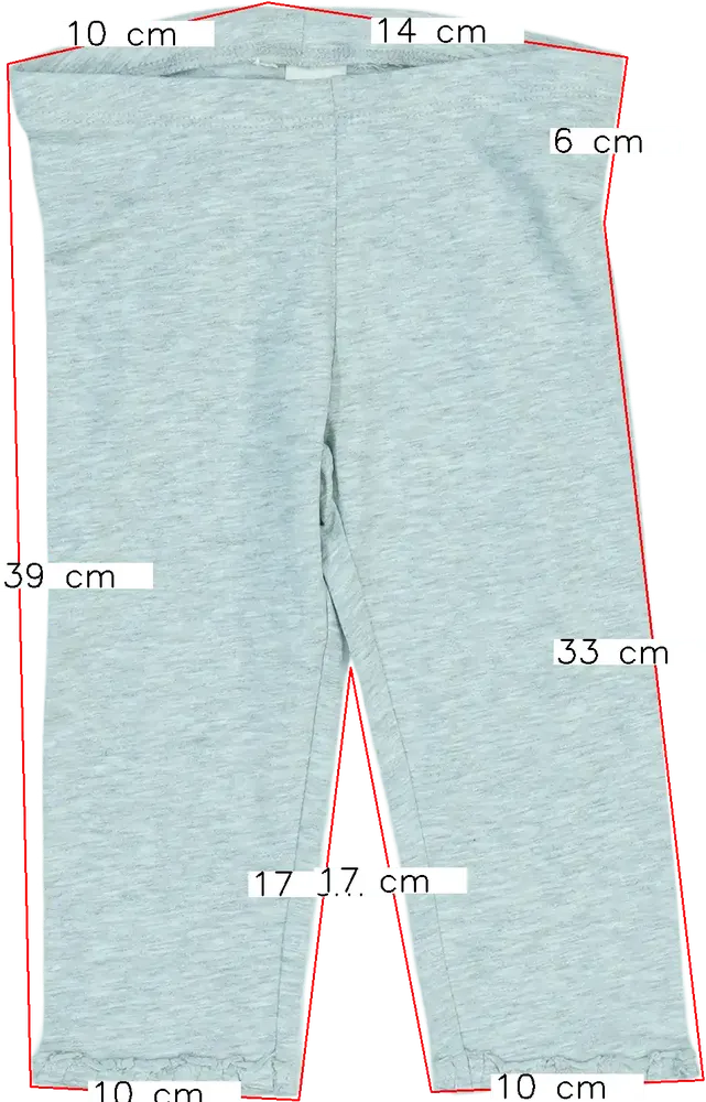Szürke H&amp;M Leggings EU 104 / UK 4 év / US 4T/XS