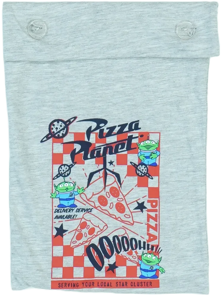 Szürke Pizza Planet Ajándékzacskó Egyméret