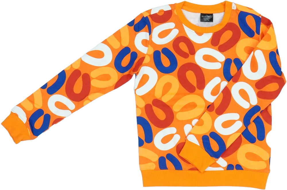 Yellow (Orange) Basic Collection Pullover EU 140 / UK 10 years / US 10 years/L