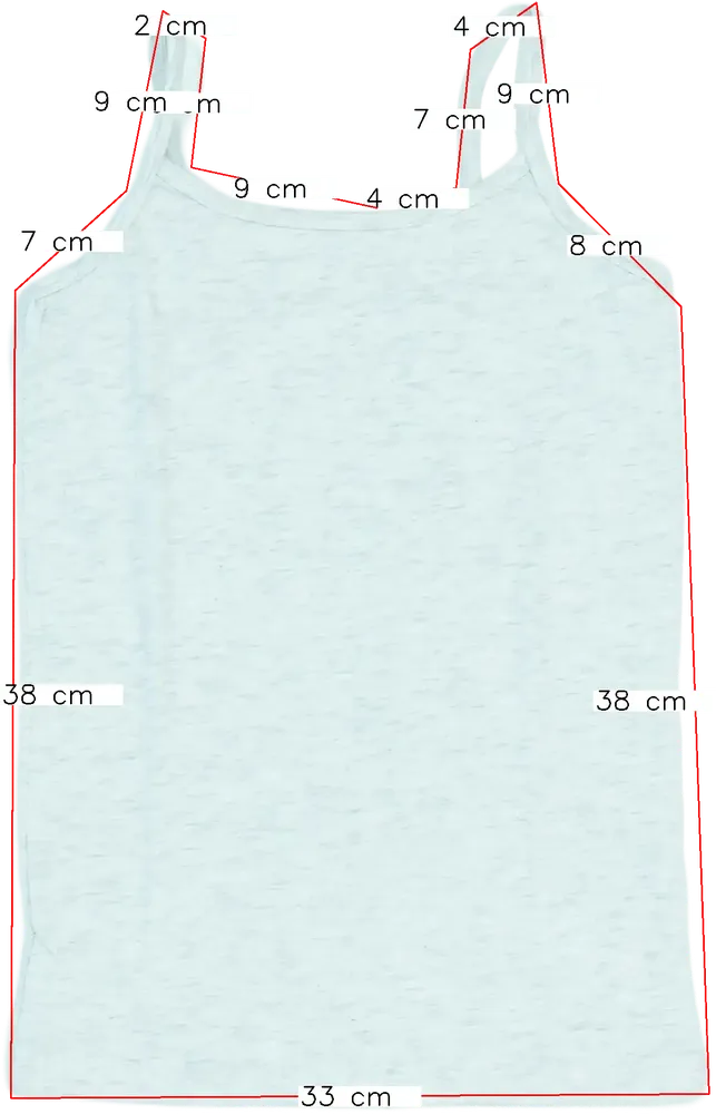 Szürke Hema Lányka / Női trikó EU 152 / UK 12 év / US 12 év/L