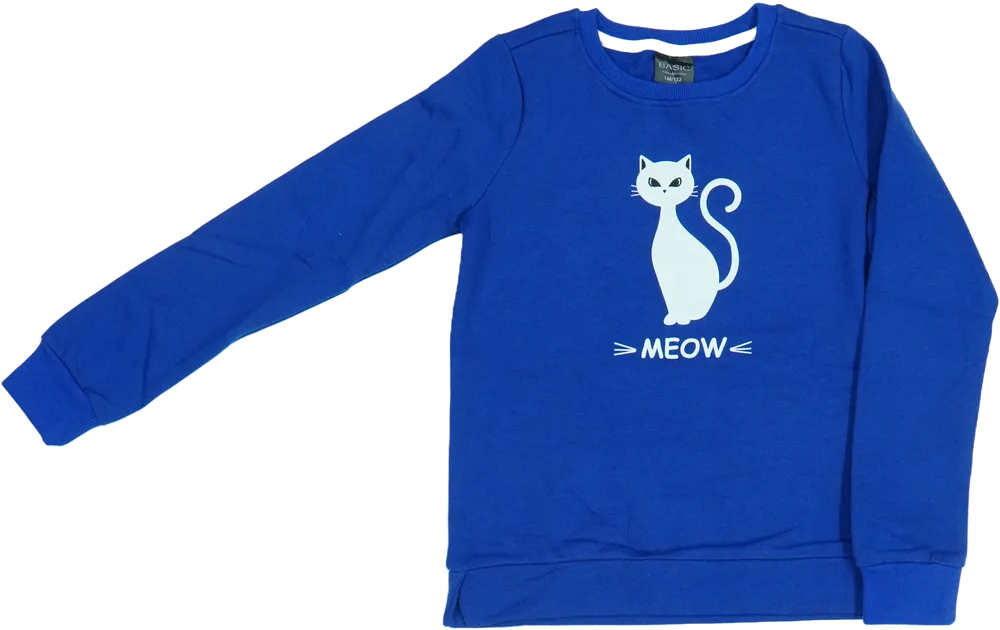 Kék Basic Collection Pulóver EU 152 / UK 12 év / US 12 év/L