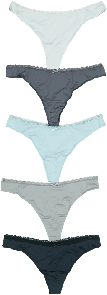 Többszínű Promise Csomag - Lányka / Női bugyik XL