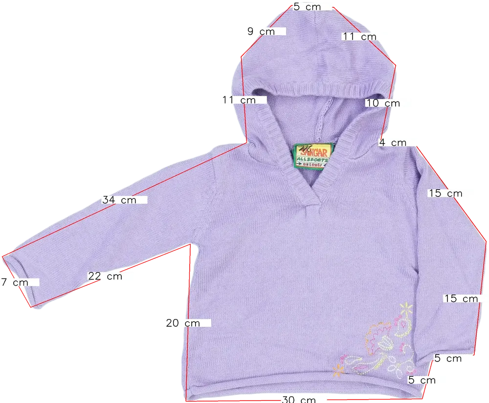 Lila Egyéb Pizsama felső EU 104 / UK 4 év / US 4T/XS