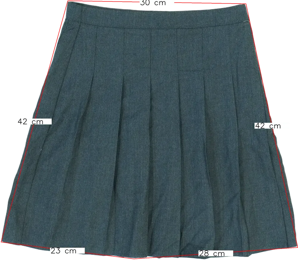 Szürke George Szoknya EU 128 / UK 8 év / US 8 év/M