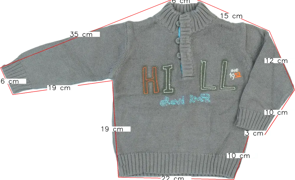 Barna Egyéb Kötött pulcsi EU 62 / UK 0-3 hónap / US 0-3 hónap