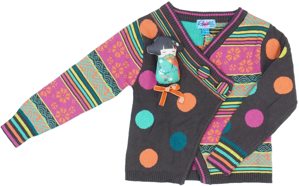 Többszínű Rosalita Kardigán EU 104 / UK 4 év / US 4T/XS