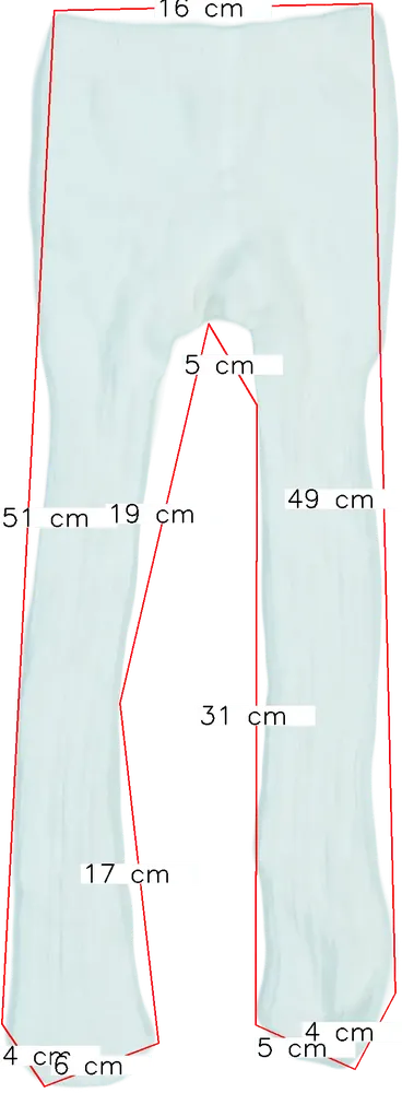 Barna Dressy Kidz Harisnya EU 86 / UK 12-18 hónap / US 18 hónap