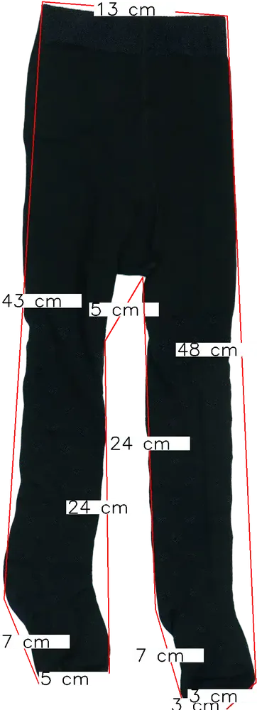 Fehér Dressy Kidz Harisnya EU 98 / UK 3 év / US 3T