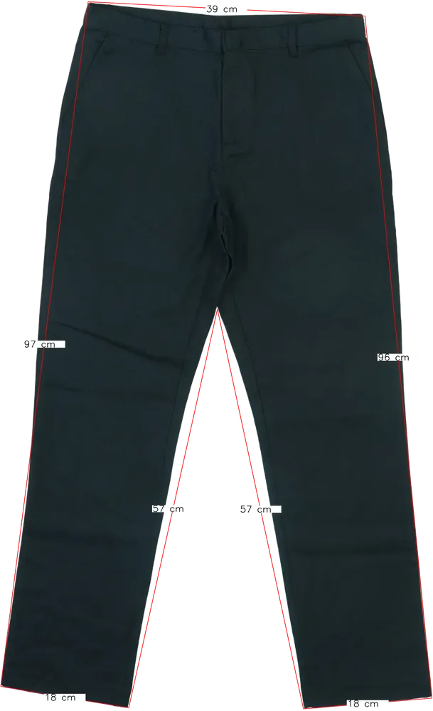 Fekete George Hosszúnadrág EU 170 / UK 15 év / US XL