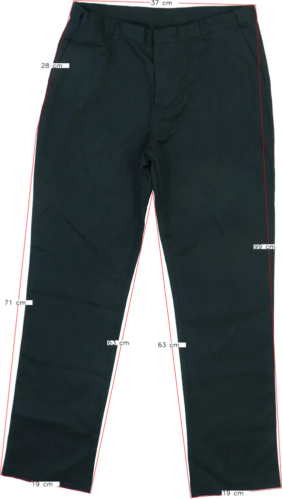 Fekete George Hosszúnadrág EU 176 / UK 16 év / US XL