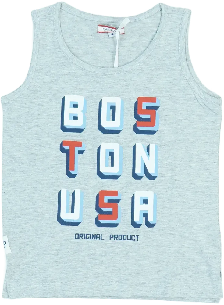 Szürke Overkids Fiú / Férfi atléta EU 104 / UK 4 év / US 4T/XS