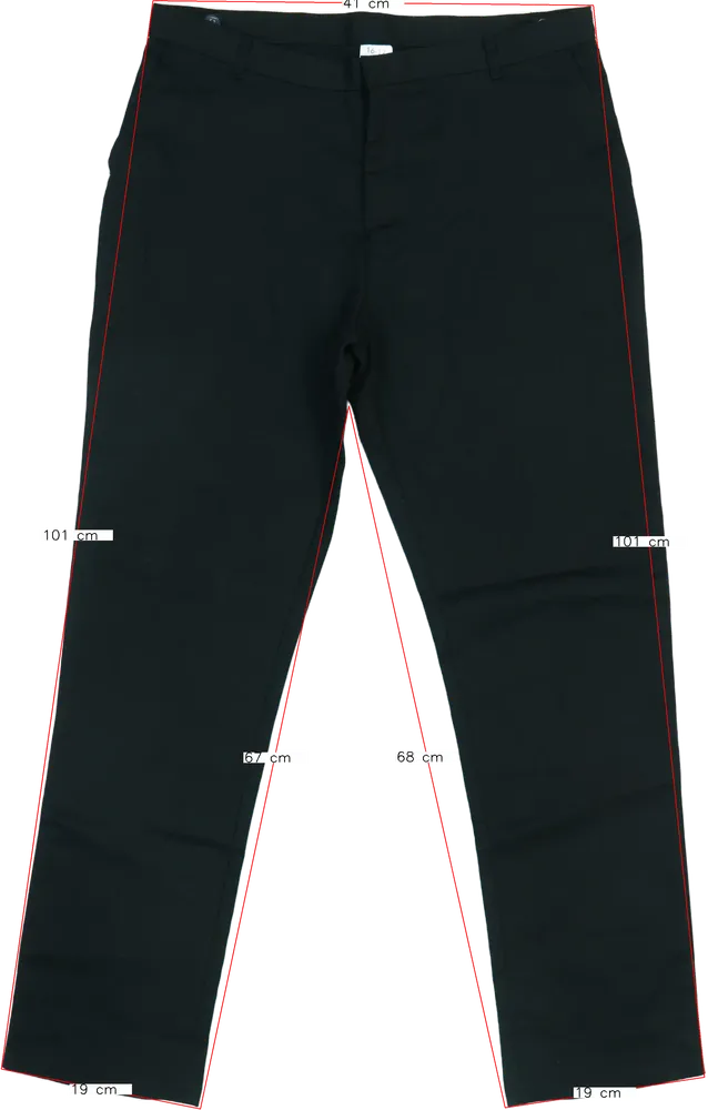 Fekete George Hosszúnadrág EU 180 / UK 17-18 év / US XXL