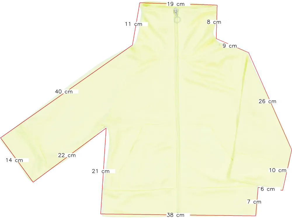 Sárga Overkids Pulóver EU 116 / UK 6 év / US 6 év/S