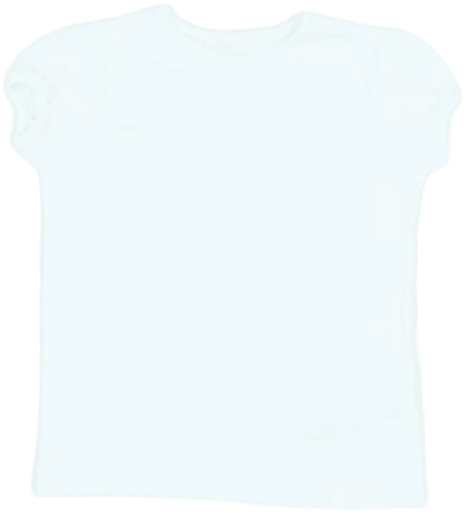 Fehér George Póló EU 128 / UK 8 év / US 8 év/M