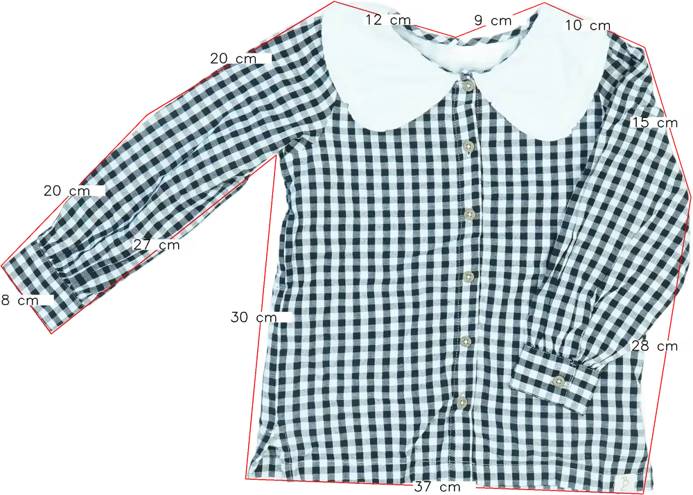 Többszínű George Blúz EU 110 / UK 5 év / US 5 év/XS