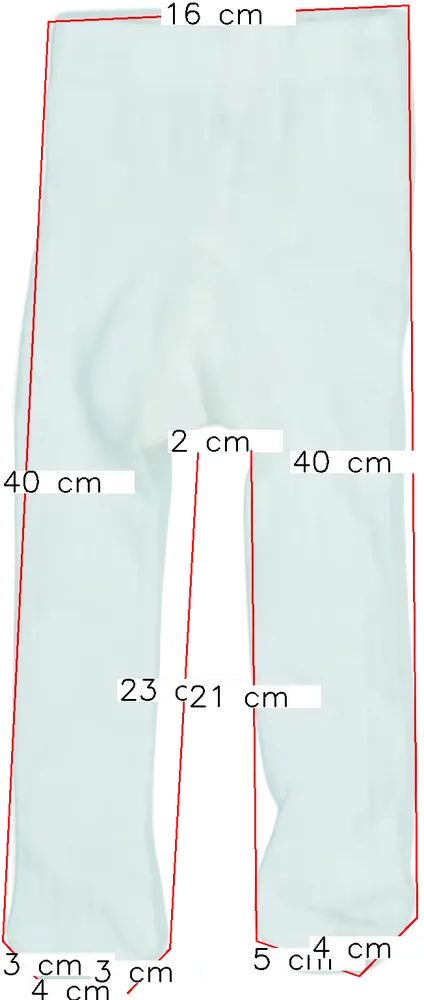 Barna Dressy Kidz Harisnya EU 62 / UK 0-3 hónap / US 0-3 hónap