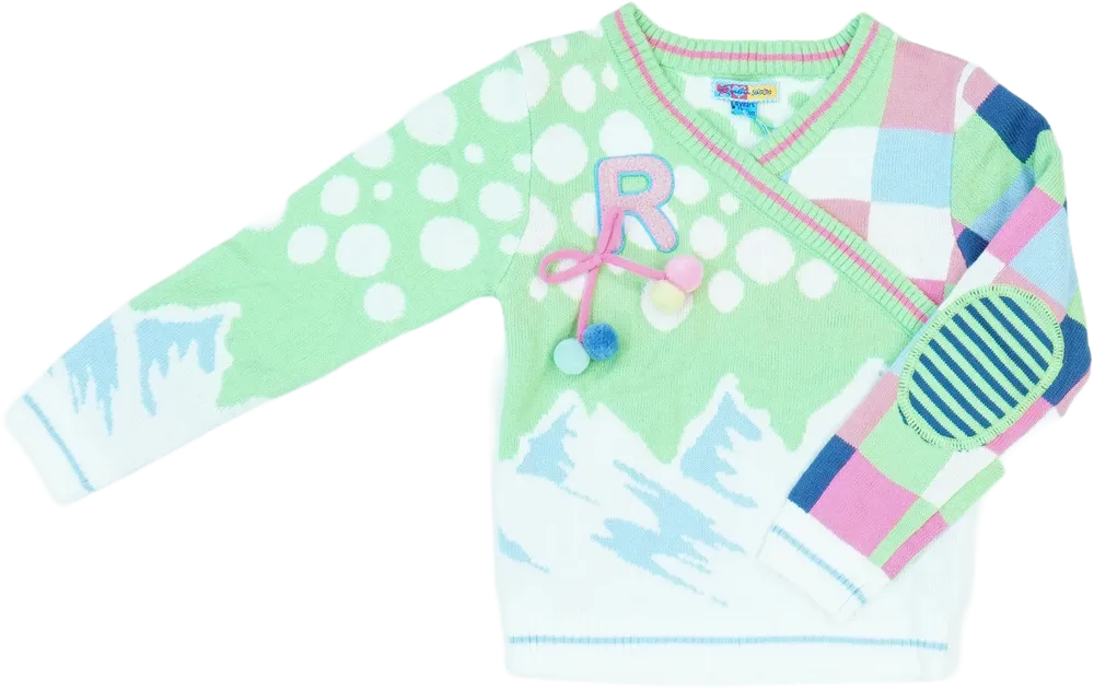 Többszínű Rosalita Kötött pulcsi EU 104 / UK 4 év / US 4T/XS