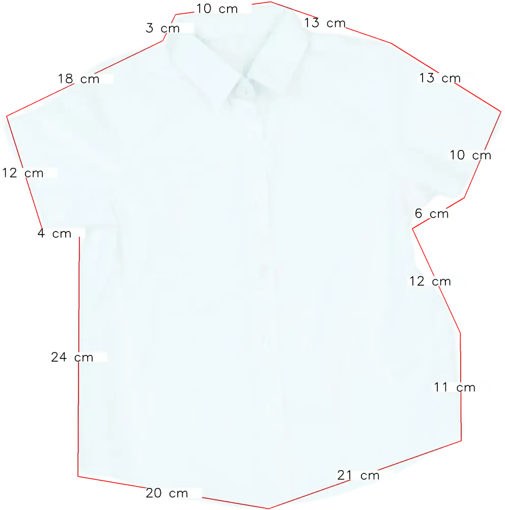 Fehér George Ing EU 116 / UK 6 év / US 6 év/S