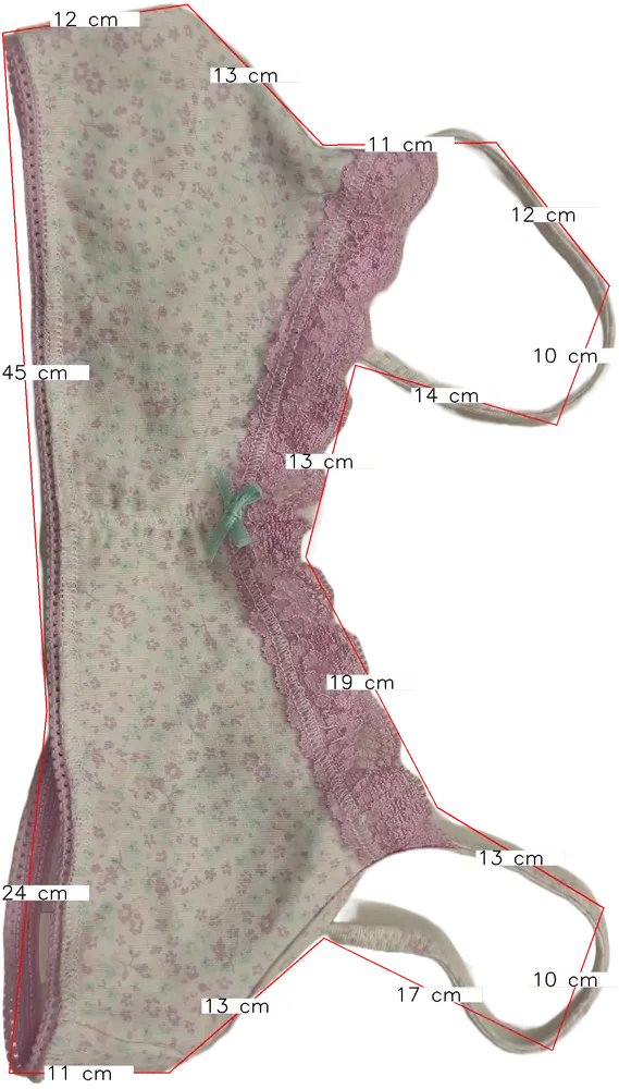 Fehér Egyéb Melltartó EU 116 / UK 6 év / US 6 év/S