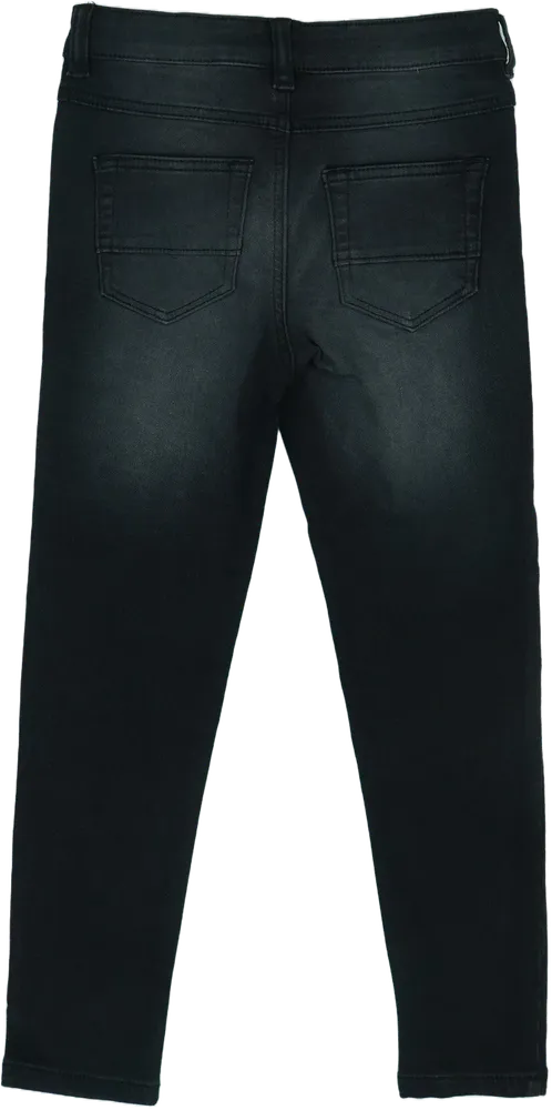 Fekete George Farmernadrág EU 128 / UK 8 év / US 8 év/M