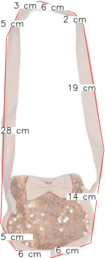 Rózsaszín George Táska EU 92 / UK 2 év / US 2T