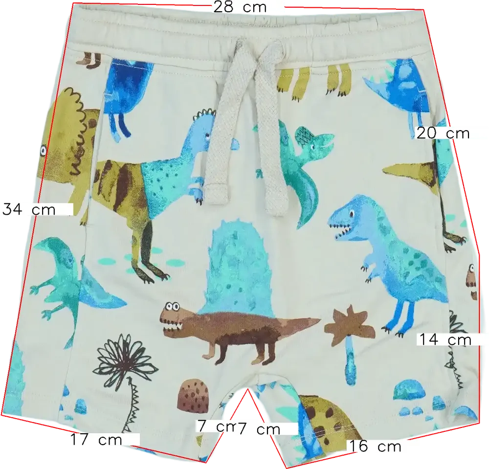 Barna George Rövidnadrág EU 122 / UK 7 év / US 7 év/M