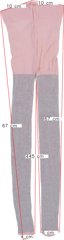 Rózsaszín George Harisnya EU 122 / UK 7 év / US 7 év/M