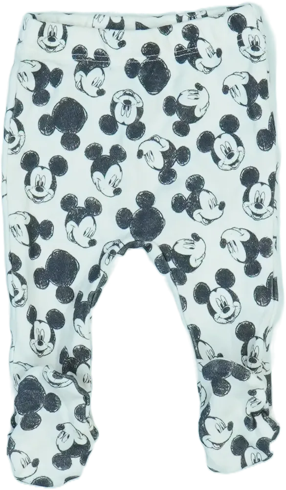Fehér Disney Baby nadrág EU 50 / UK Újszülött / US Újszülött