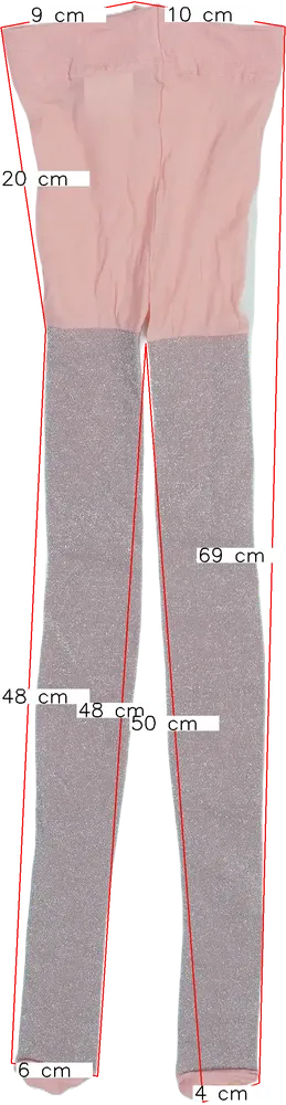 Rózsaszín George Harisnya EU 116 / UK 6 év / US 6 év/S