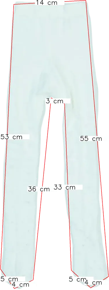 Fehér Dressy Kidz Harisnya EU 104 / UK 4 év / US 4T/XS