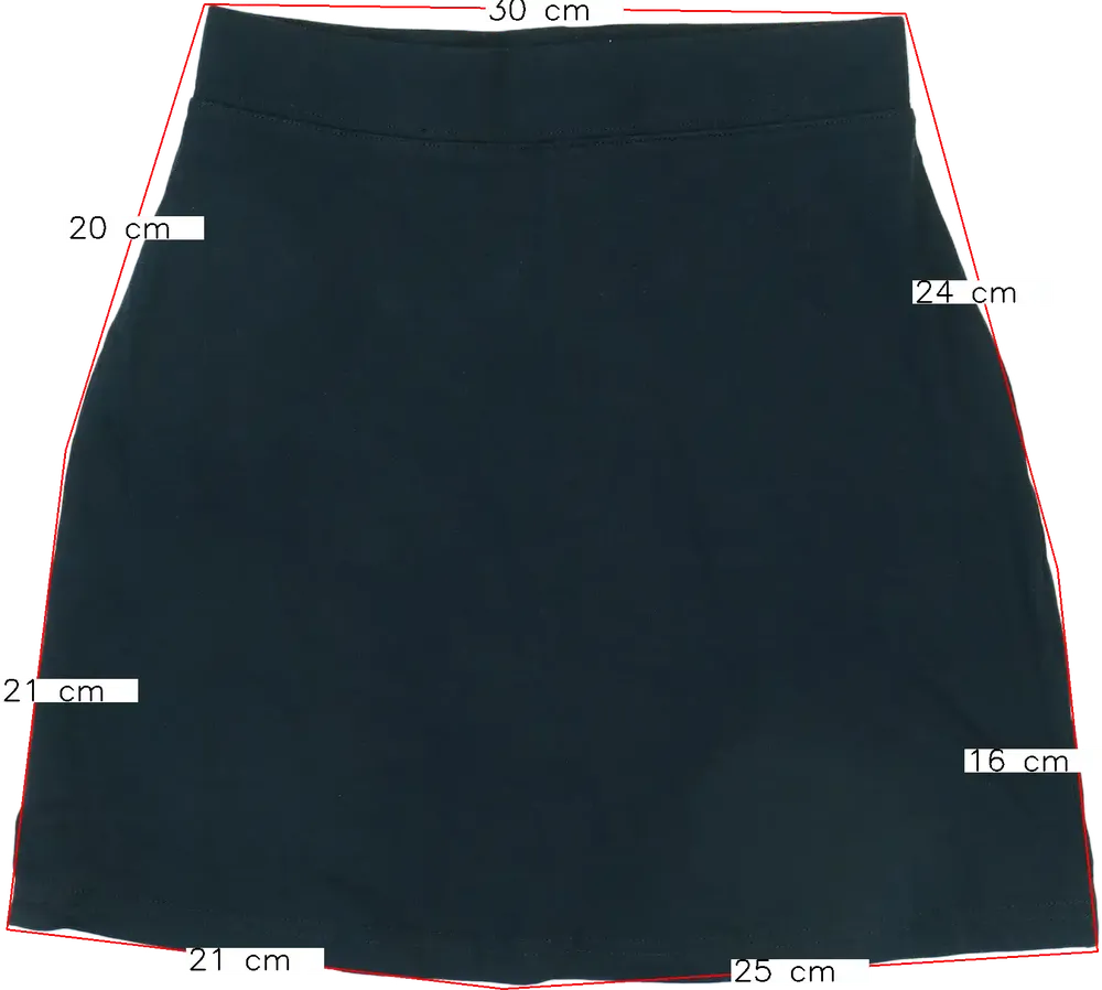 Fekete George Szoknya EU 152 / UK 12 év / US 12 év/L