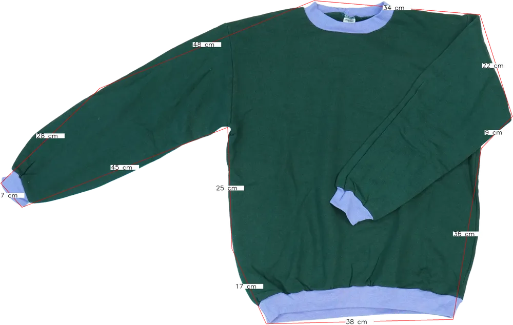 Zöld Egyéb Pulóver EU 176 / UK 16 év / US XL