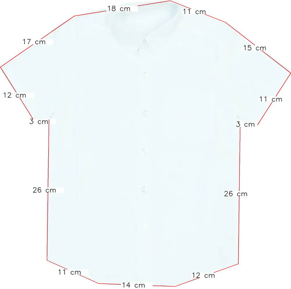 Fehér George Ing EU 116 / UK 6 év / US 6 év/S