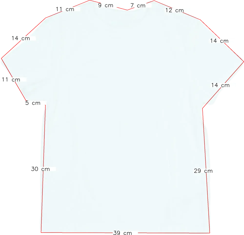 Fehér George Póló EU 134 / UK 9 év / US 9 év/L