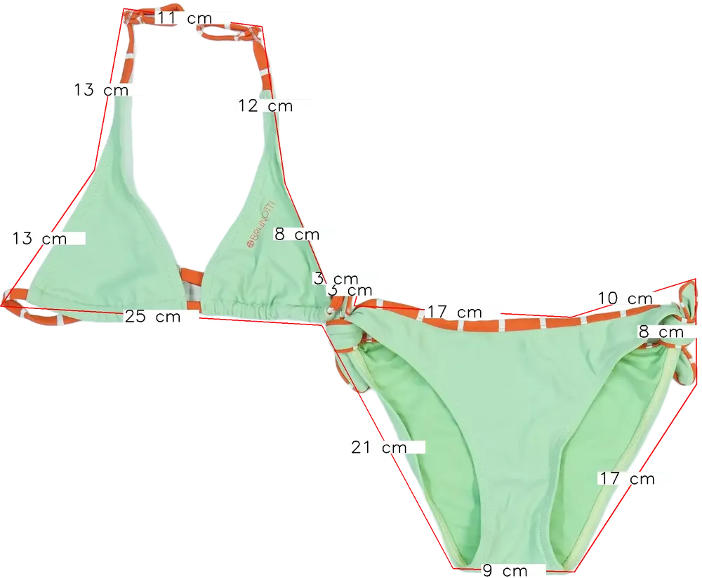 Zöld Brunotti Bikini EU 140 / UK 10 év / US 10 év/L