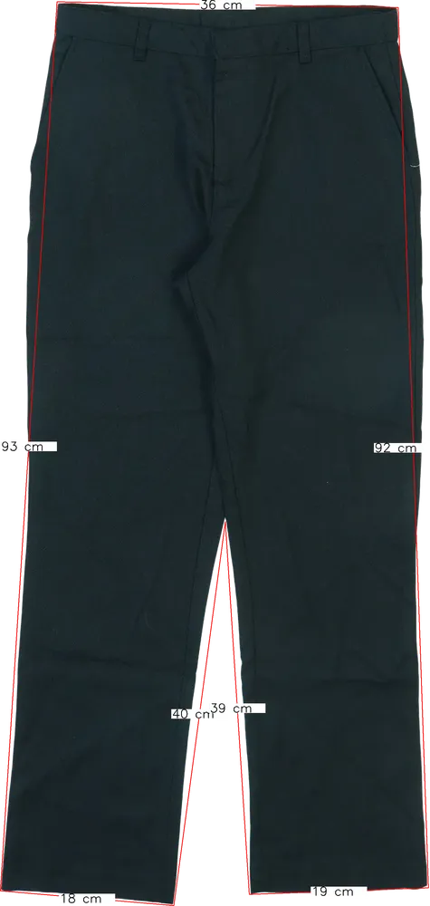 Fekete George Hosszúnadrág EU 158 / UK 13 év / US 14 év/XL