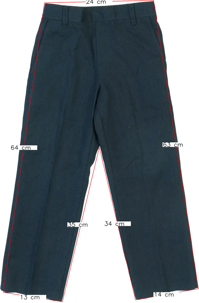 Fekete George Hosszúnadrág EU 110 / UK 5 év / US 5 év/XS