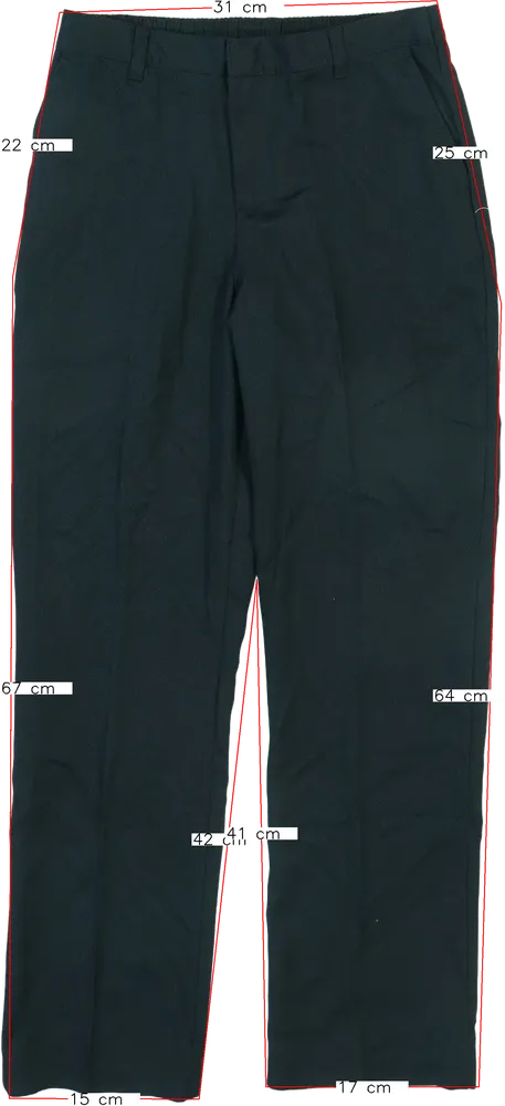 Fekete George Hosszúnadrág EU 146 / UK 11 év / US 12 év/L