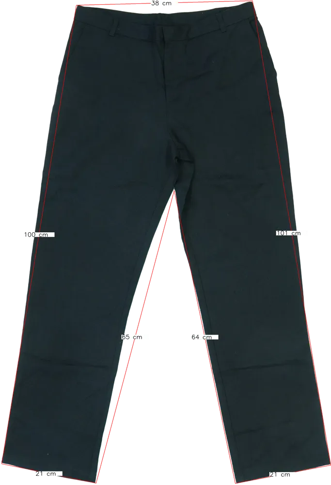 Fekete George Hosszúnadrág EU 176 / UK 16 év / US XL