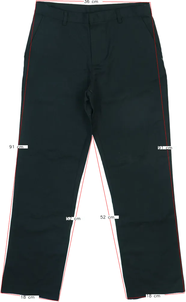 Fekete George Hosszúnadrág EU 158 / UK 13 év / US 14 év/XL