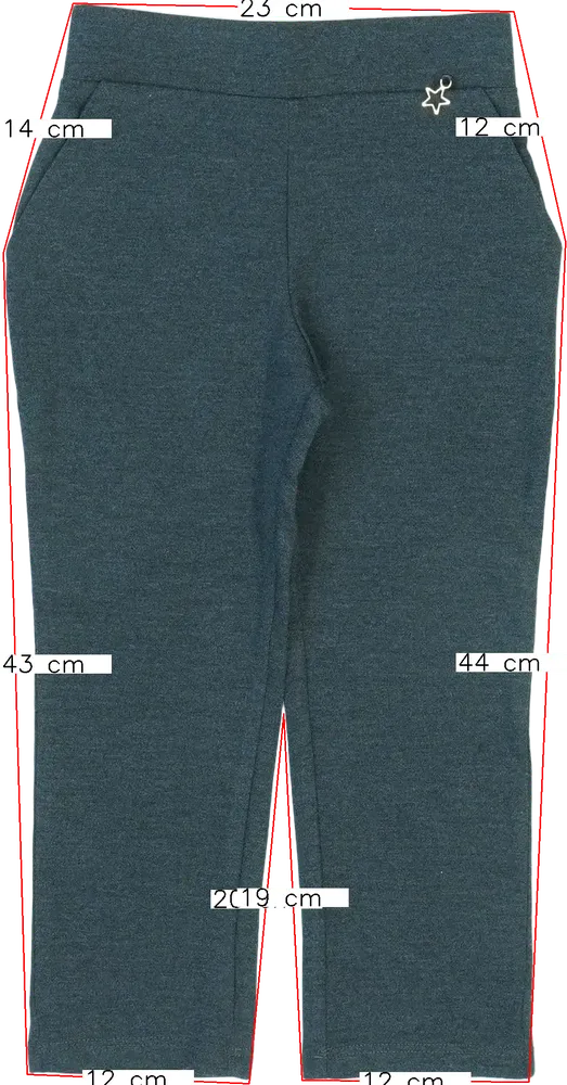 Szürke George Leggings EU 104 / UK 4 év / US 4T/XS