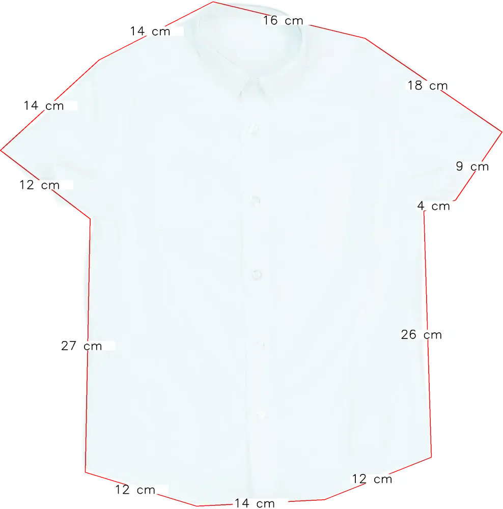 Fehér George Ing EU 110 / UK 5 év / US 5 év/XS