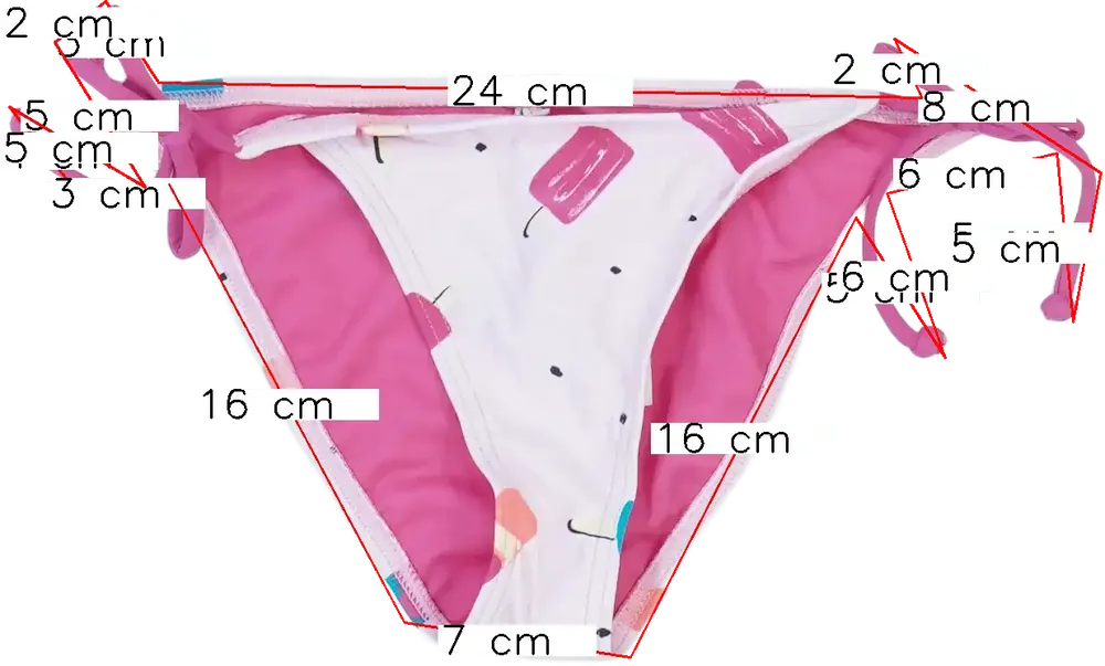 Rózsaszín O'neill Bikini alsó EU 152 / UK 12 év / US 12 év/L