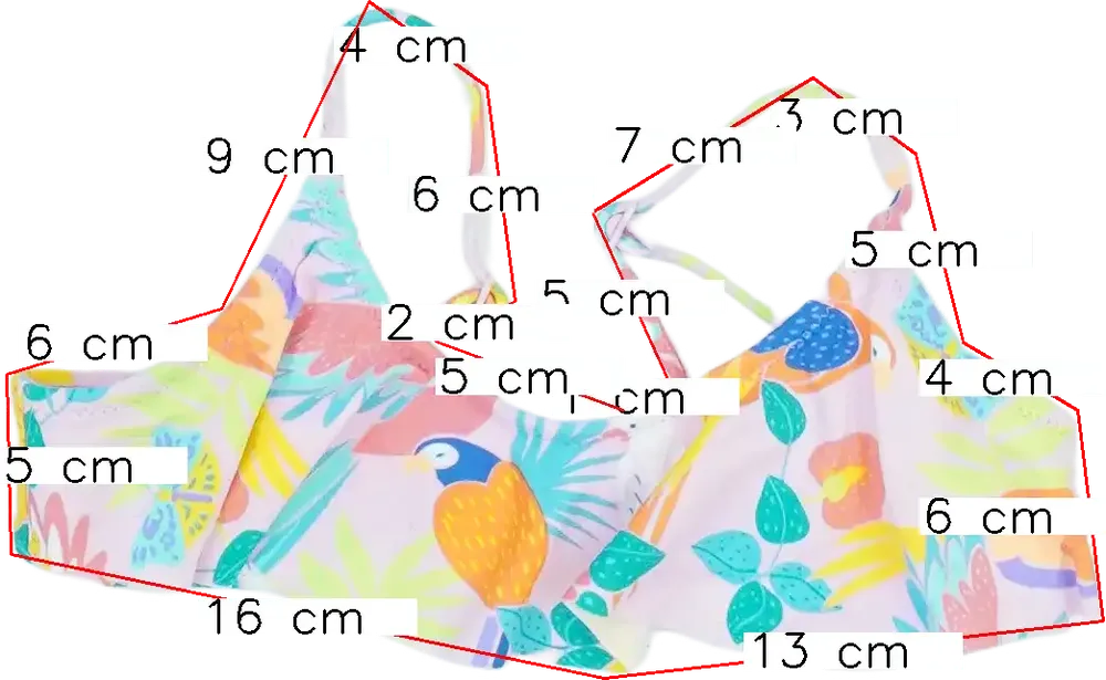 Rózsaszín Zara Bikini felső EU 134 / UK 9 év / US 9 év/L