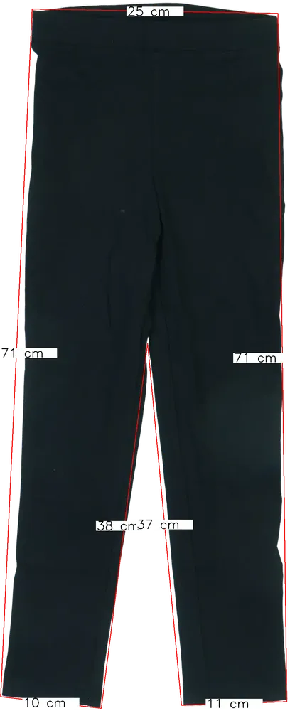 Fekete George Leggings EU 122 / UK 7 év / US 7 év/M