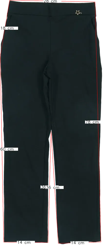 Fekete George Leggings EU 134 / UK 9 év / US 9 év/L