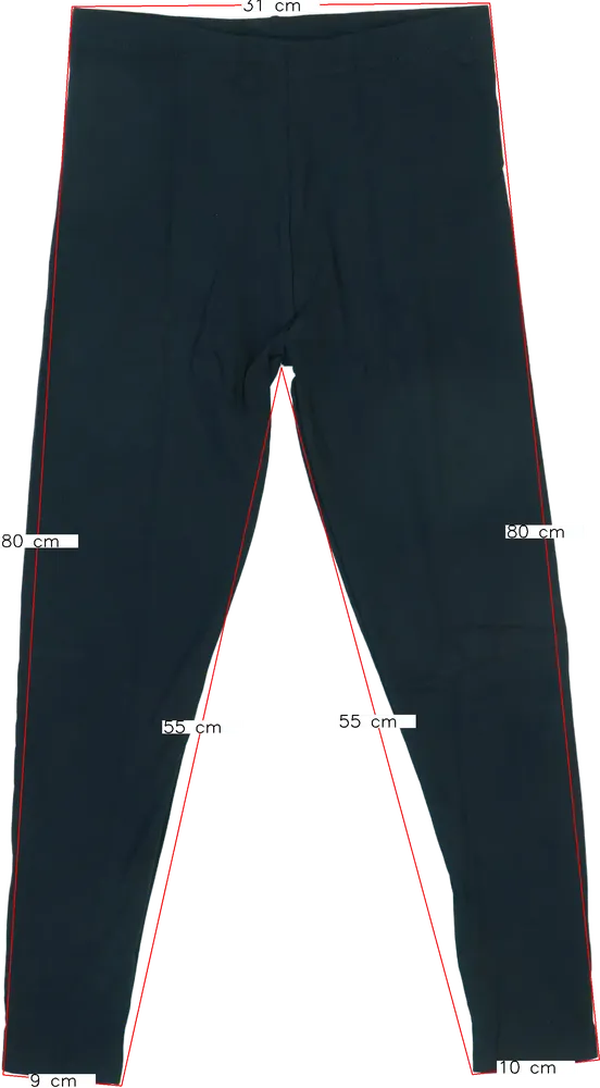 Fekete George Leggings EU 152 / UK 12 év / US 12 év/L