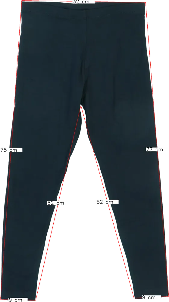 Fekete George Leggings EU 152 / UK 12 év / US 12 év/L